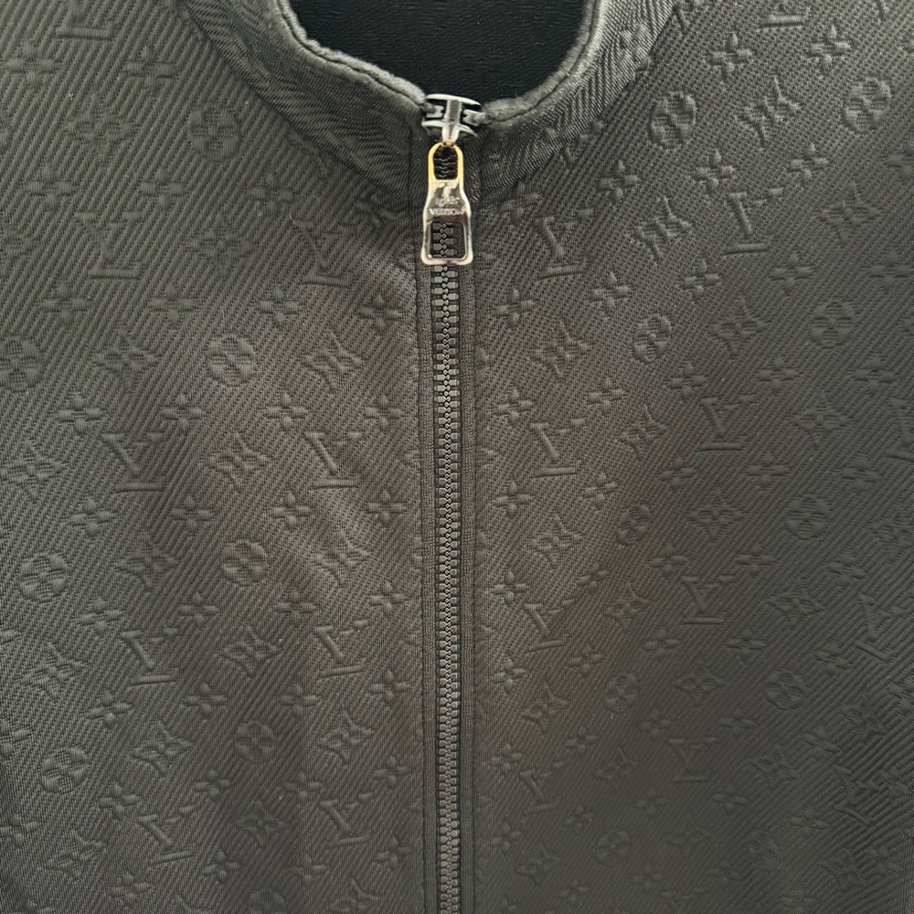 Monogram Zip-Through Top - Picture 7 of 8